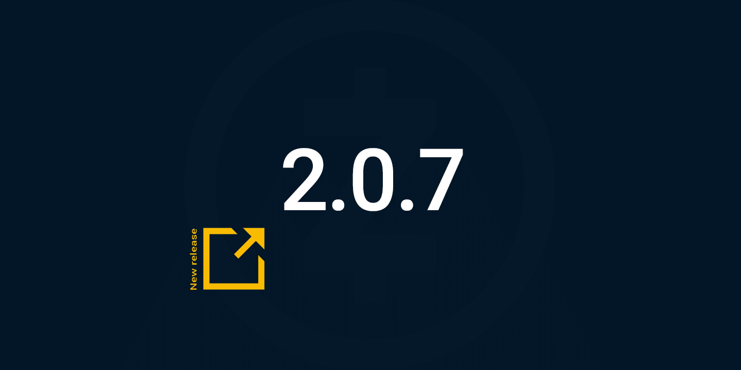 new release 2.0.7