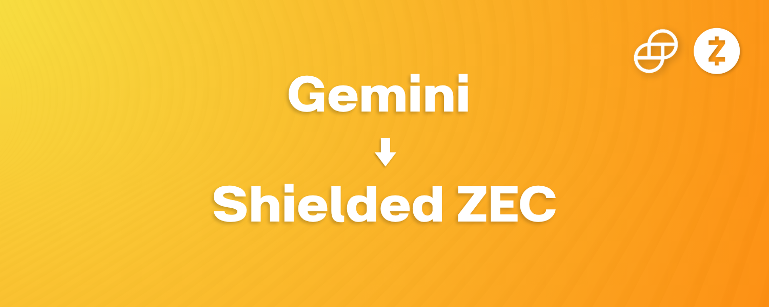 Gemini Sets the Standard for Privacy on CEXs